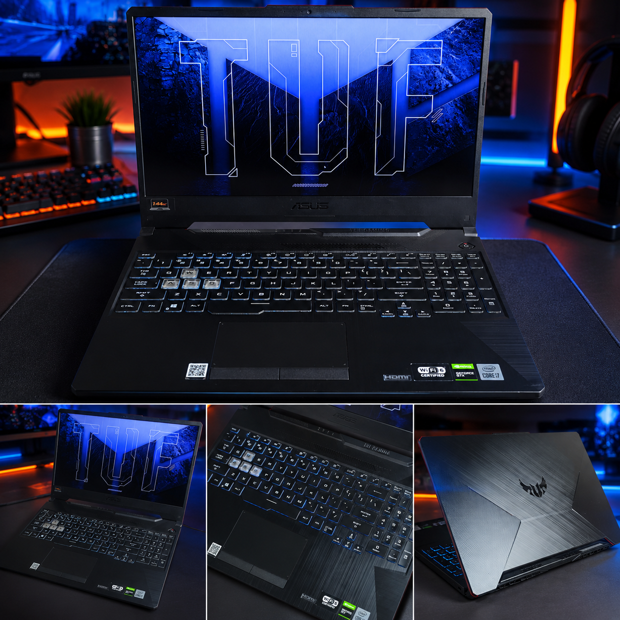 ASUS TUF | Intel Core i7 | 8GB RAM | 512GB SSD | GTX 1650Ti