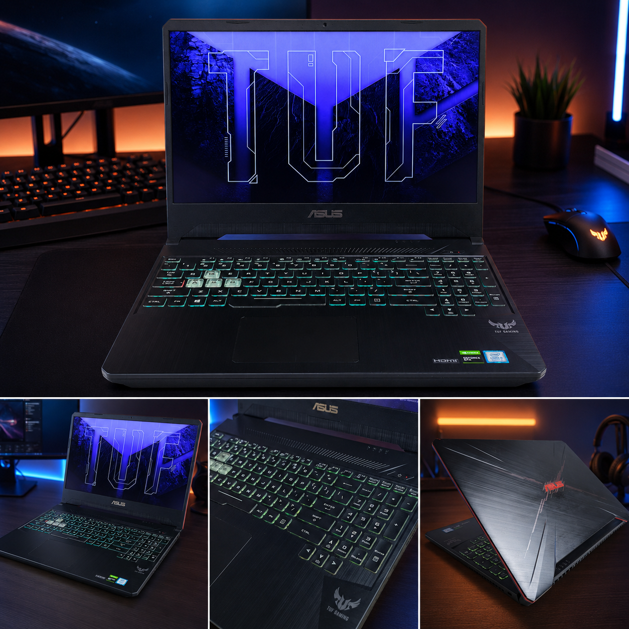 ASUS TUF | Intel Core i7 | 8GB RAM | 512GB SSD | GTX 1050