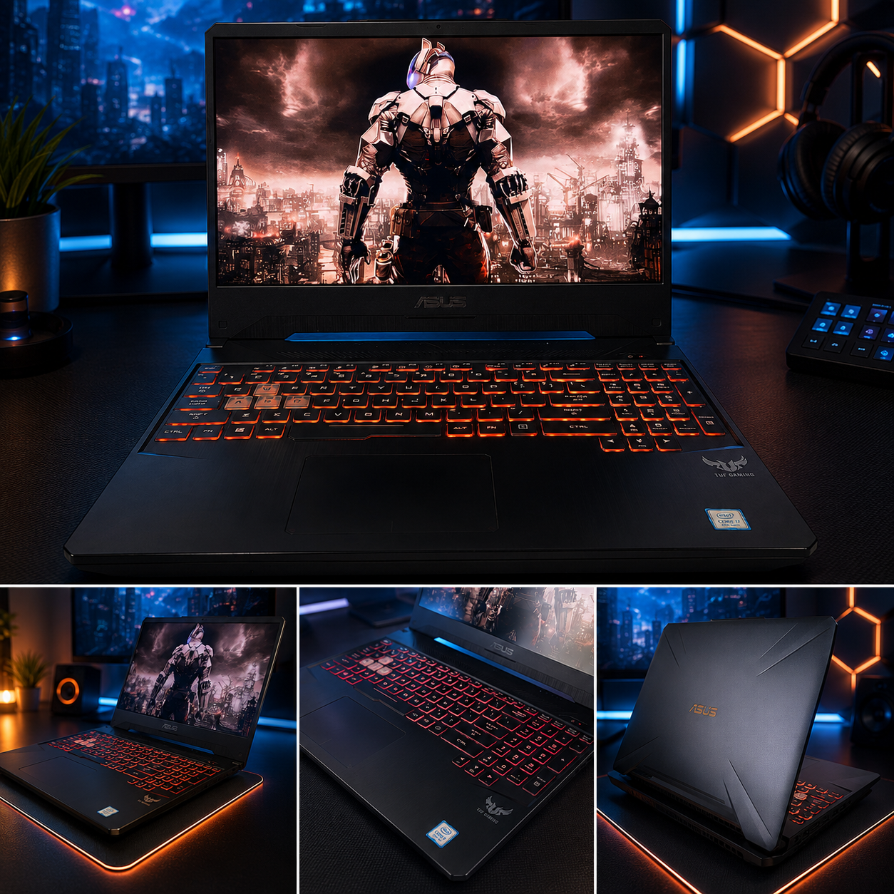 ASUS TUF | i7 9th Gen | 8GB RAM | 512GB SSD | GTX 1650