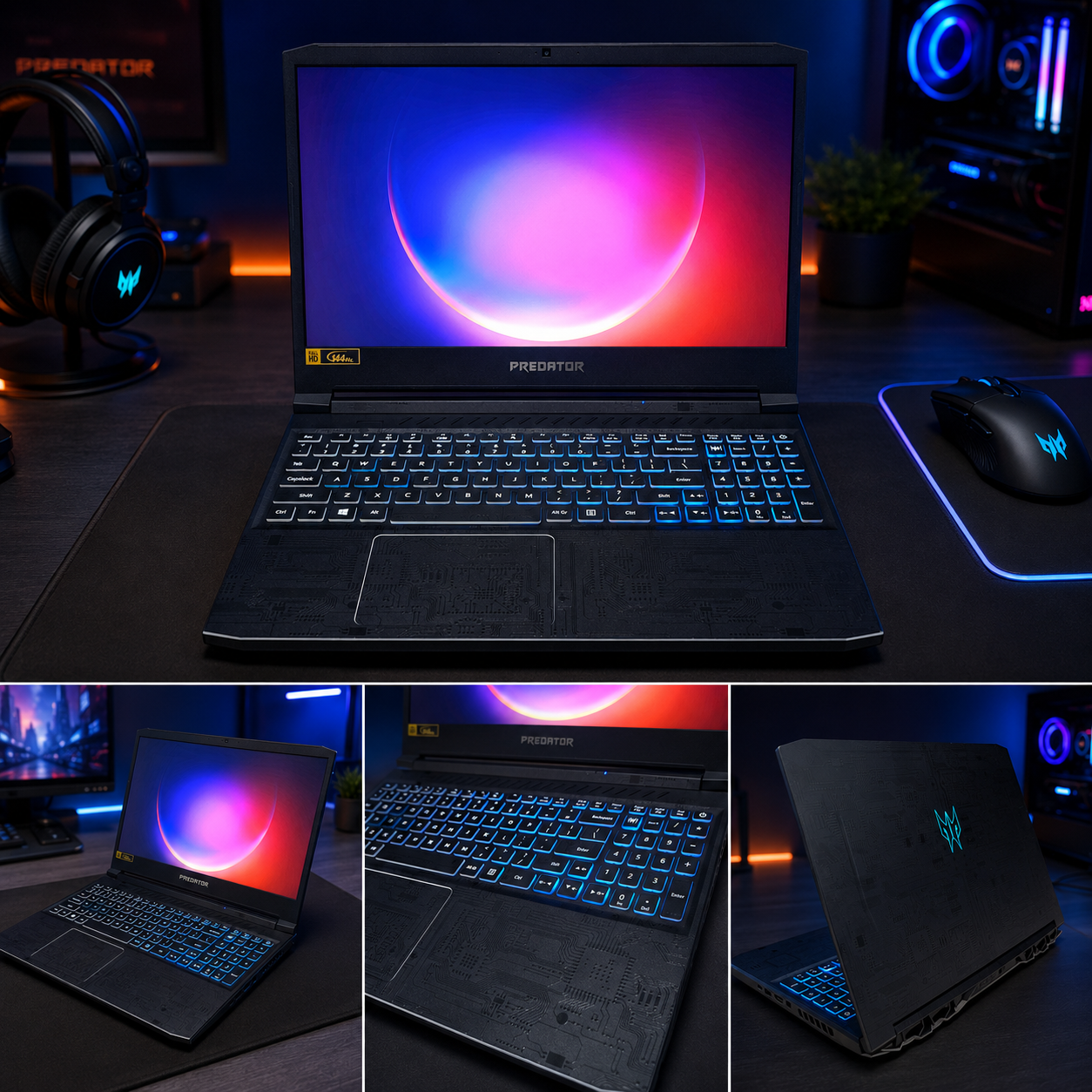 ACER PREDATOR HELIOS 300 | Intel Core i5 | 8GB RAM | 256GB + 1TB | RTX 2060