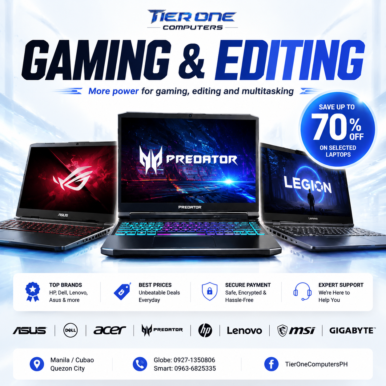 Computer Top Tier Tier One Computers