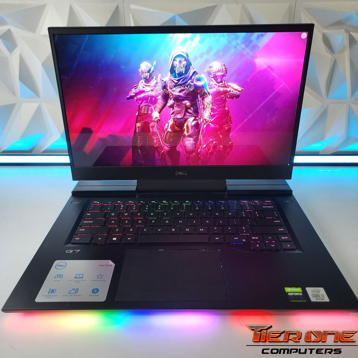 DELL G7 | i7 10th Gen | 16GB RAM | 1000GB SSD | RTX 2070 MaxQ | 4k Resolution