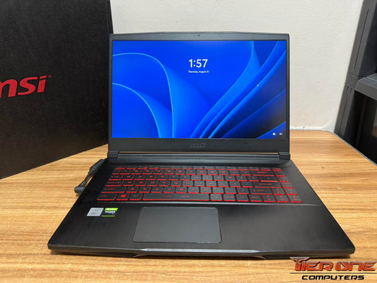 MSI GF65 | i7 10th Gen | 24GB RAM | 1TB SSD | RTX 3060