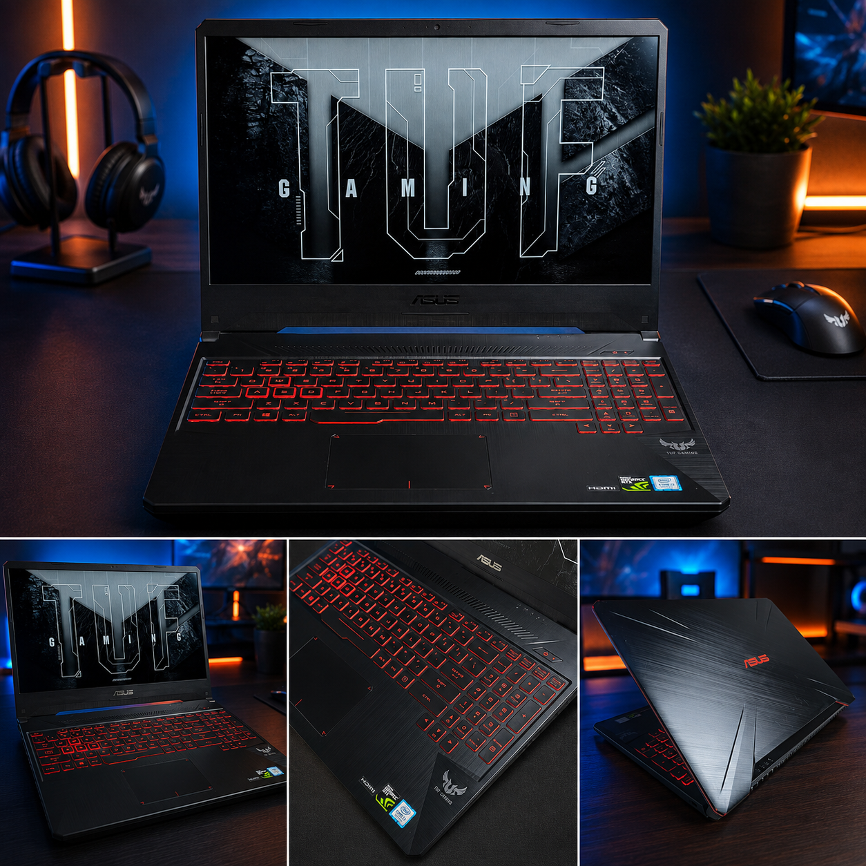 ASUS TUF | Intel Core i7 | 8GB RAM | 512GB SSD | GTX 1050Ti