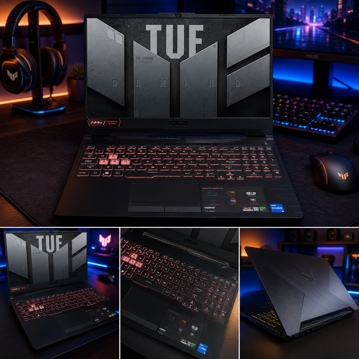 ASUS TUF F15 | i5 11th Gen | 16GB RAM | 512GB SSD | RTX 2050