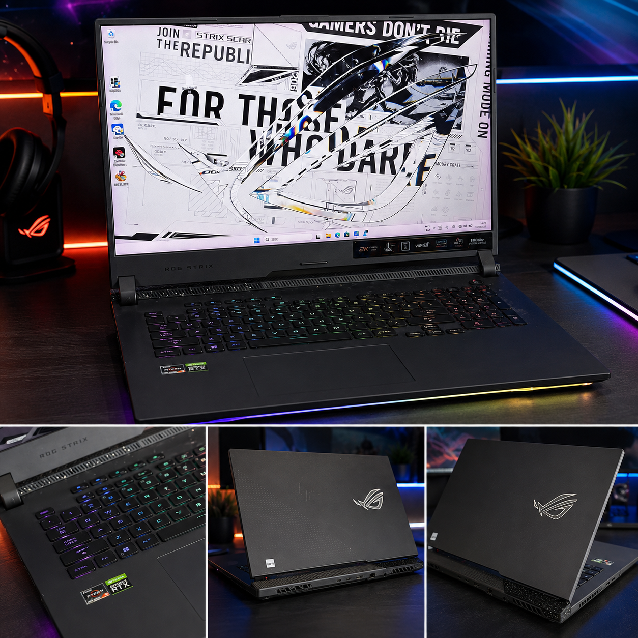 ROG STRIX G17 | Ryzen 9 | 16G BRAM | 1TB SSD | RTX 3070Ti