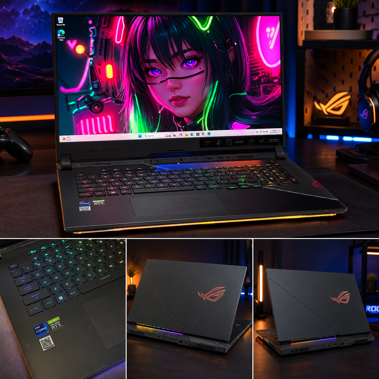 ROG STRIX SCAR G17 | i9 12th Gen | 16GB RAM | 1TB SSD | RTX 3070Ti