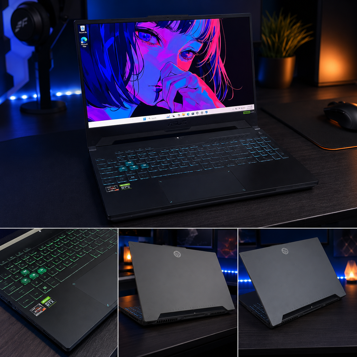 ASUS TUF A15 | Ryzen 7 | 16GB RAM | 512GB SSD | RTX 4050