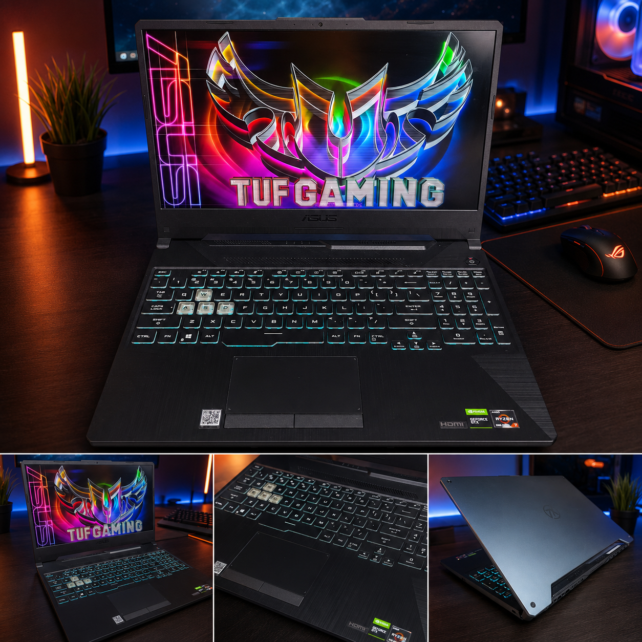 ASUS TUF A15 | Ryzen 7 | 8GB RAM | 512GB SSD | GTX 1650Ti