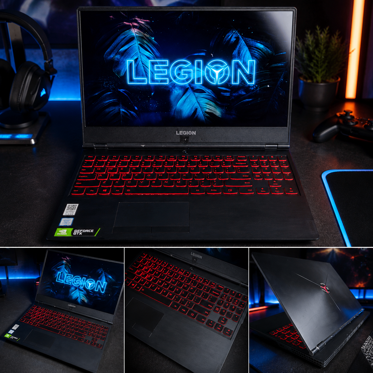 LENOVO LEGION | Intel Core i7 | 8GB RAM | 512GB SSD | GTX 1650