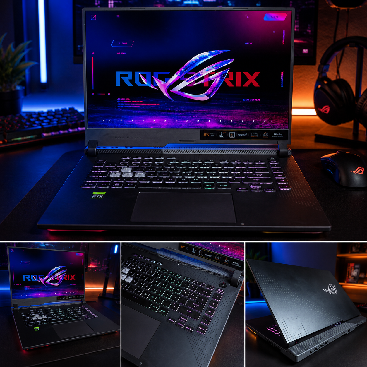 ASUS ROG STRIX G15 | R9 6900HX | 16GB RAM | 1TB SSD | RTX 3070Ti