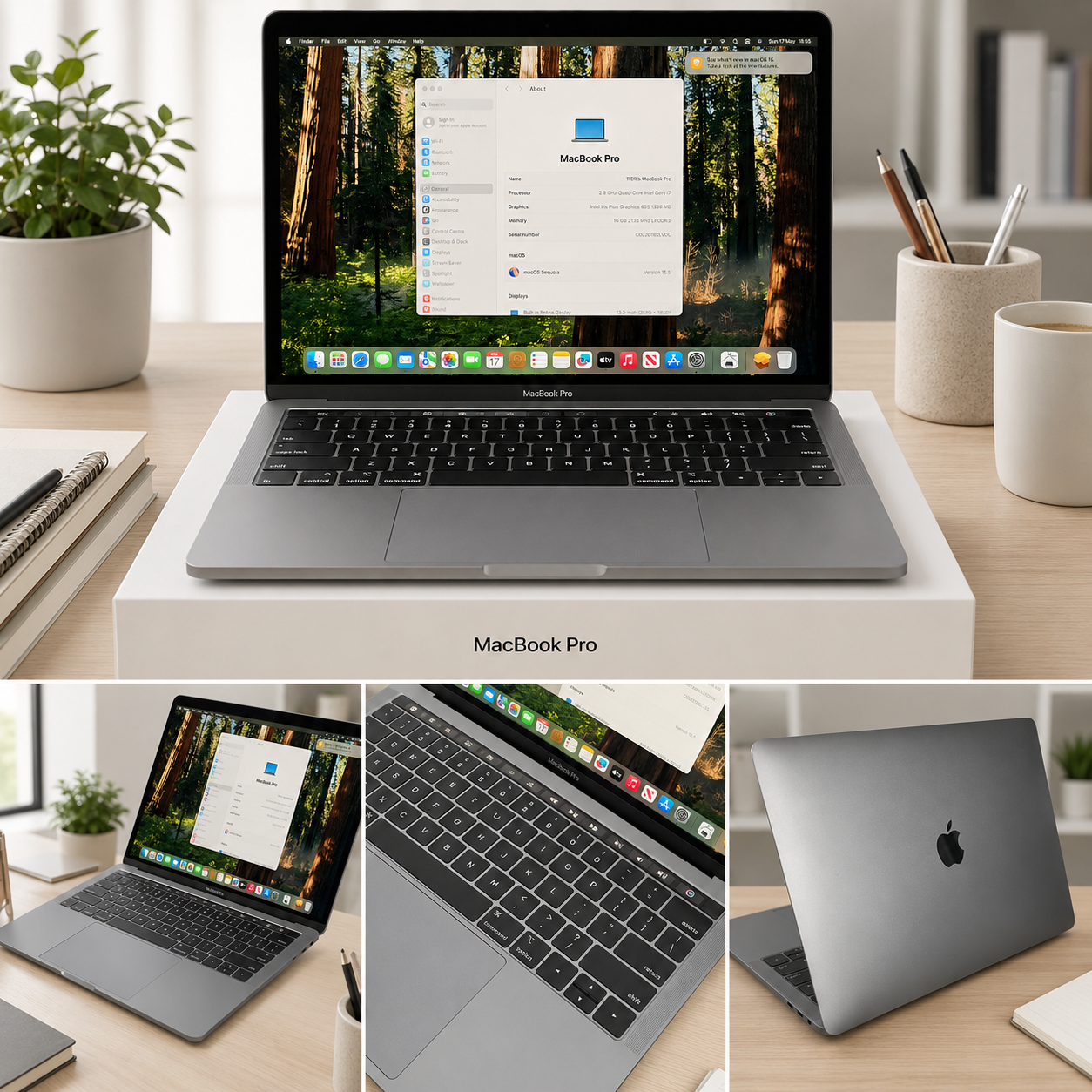 Apple MacBook Pro | Intel Core i7 | 16GB RAM | 512GB SSD | w/ TouchBar