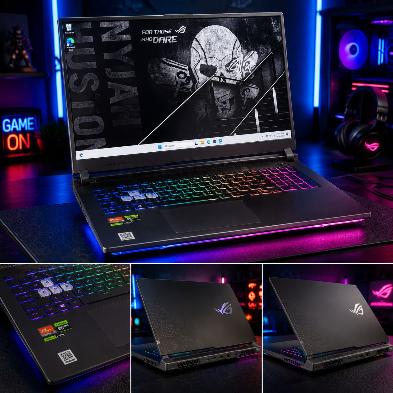 ASUS ROG Strix G17 | AMD Ryzen 9 | 16GB RAM | 1TB SSD | RTX 4060