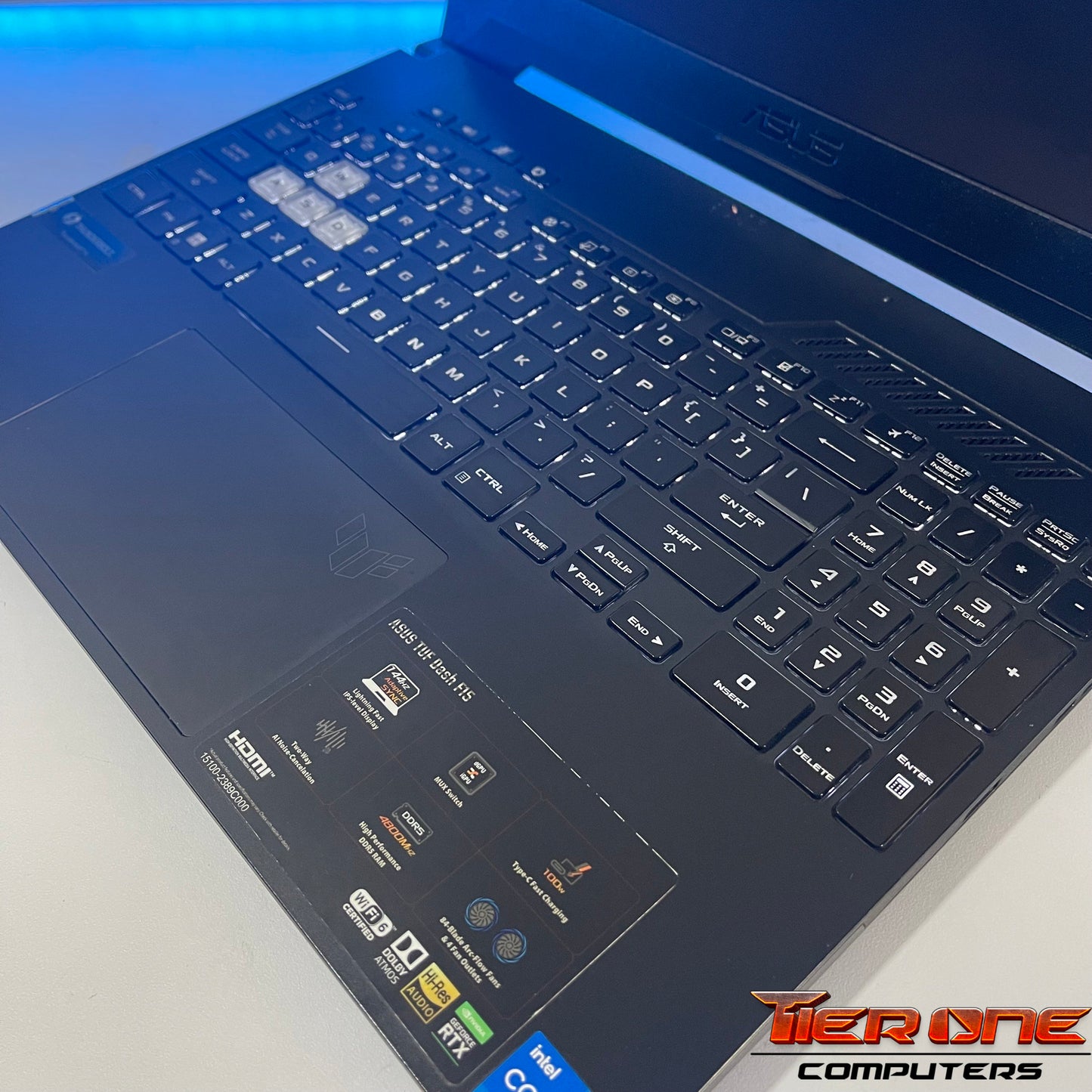 ASUS TUF DASH F15 | i5 12th Gen | 16GB RAM | 512GB SSD | RTX 3050