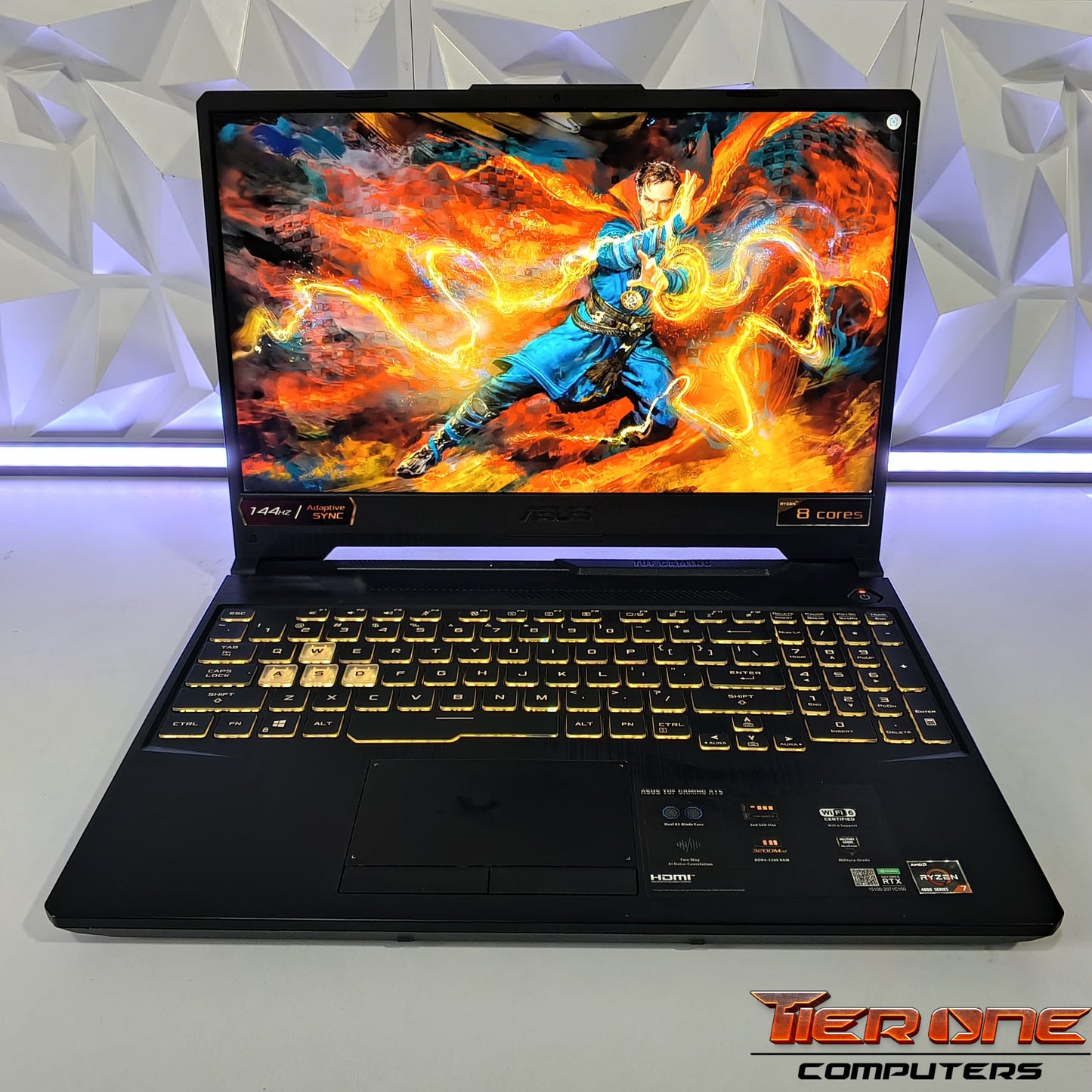 ASUS TUF A15 | Ryzen 7 | 8GB RAM | 512GB SSD | RTX 3050