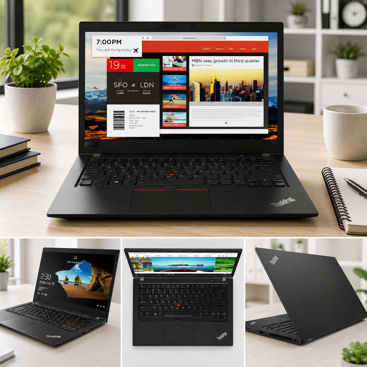 Lenovo Thinkpad Ultrabook | Intel Core i7 | 16GB RAM | 256GB SSD | 14" IPS